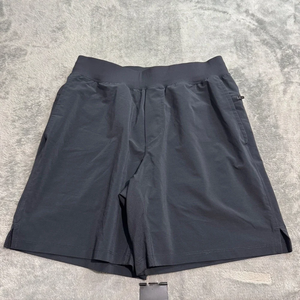 Fabletics Mens Franchise Short Black Athletic Training Gym Shorts Size M